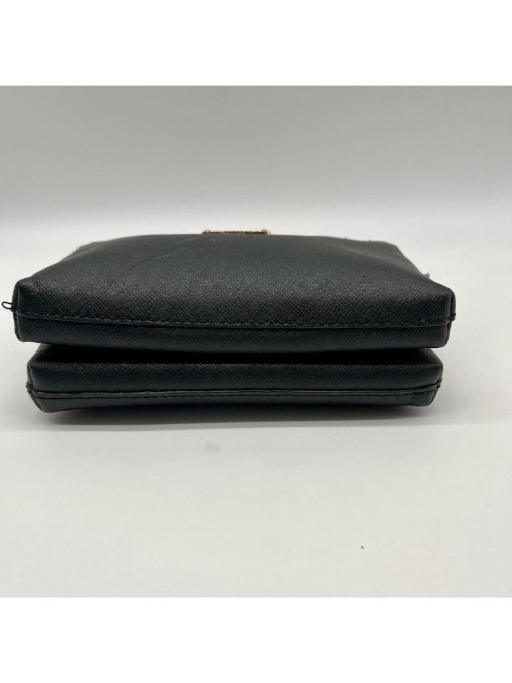 Michael Kors Black Jet Set Travel Double Zip Leather Wristlet - Picture 5 of 10